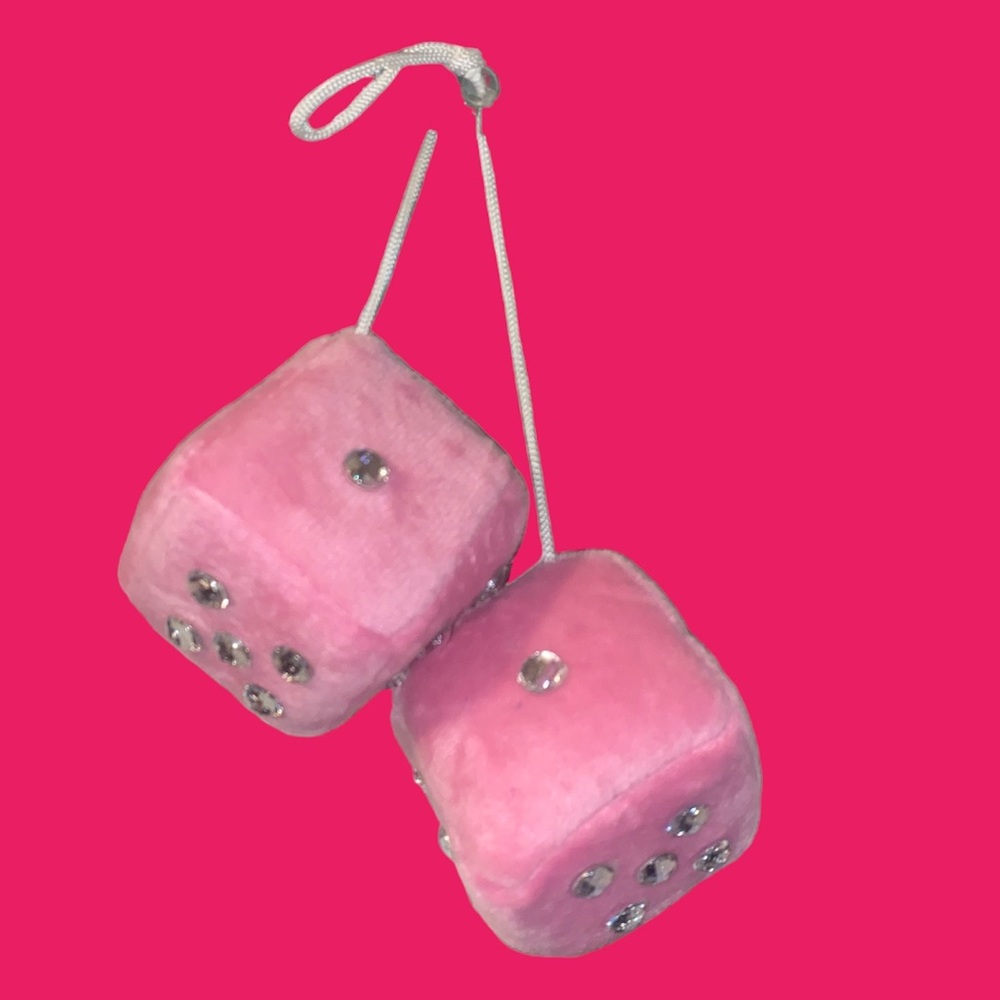 Bling Furry Dice